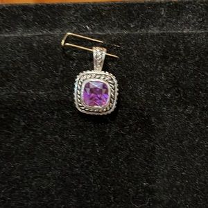 Beautiful Purple Stone Pendant